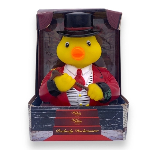 CelebriDucks Other - Memphis Peabody Hotel Duckmaster Celebriducks rubber duck - NEW In BOX Collect
